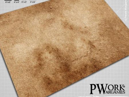 PWORK Wargames - War Sands - Wargames Terrain Mat - Pre-Order For Cheap