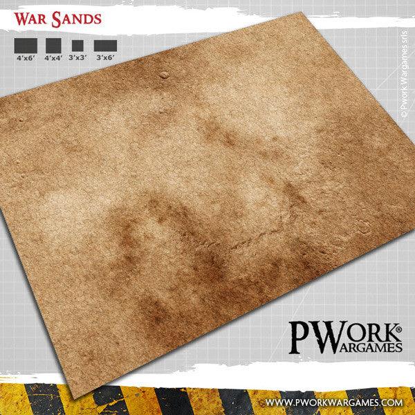 PWORK Wargames - War Sands - Wargames Terrain Mat - Pre-Order For Cheap