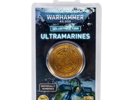 Warhammer 40000: Ultramarines Coin - Pre-Order Online Hot Sale