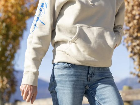 **New** Remember Hoodie Steel Neon Blue Online now