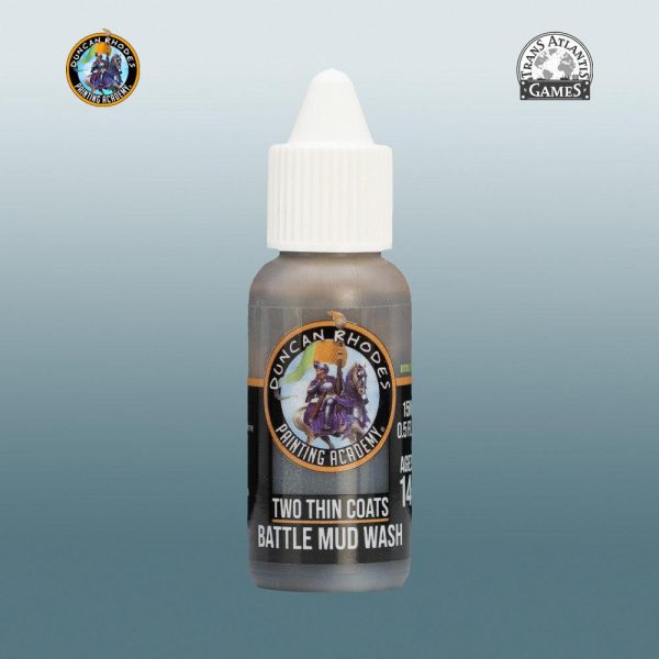 Two Thin Coats - Battle Mud Wash 15ml Online now