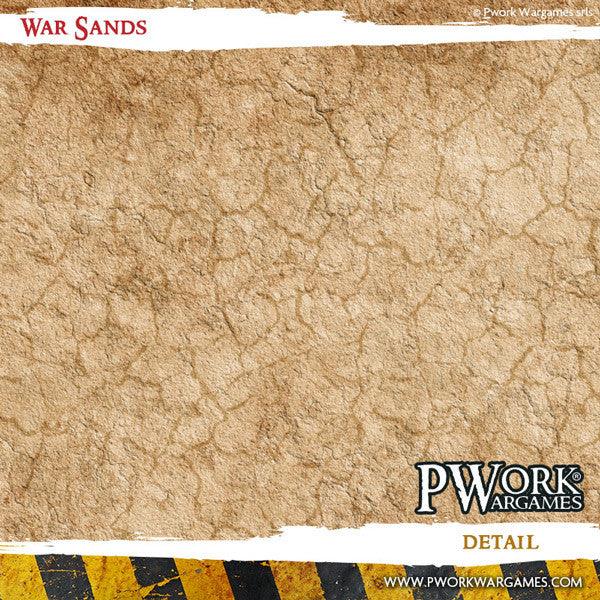 PWORK Wargames - War Sands - Wargames Terrain Mat - Pre-Order For Cheap