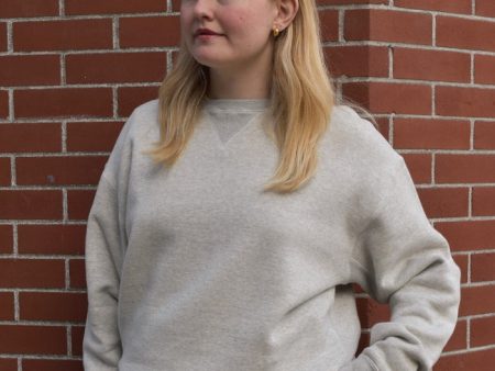 Chimala Heather Grey Crewneck Sweatshirt Sale