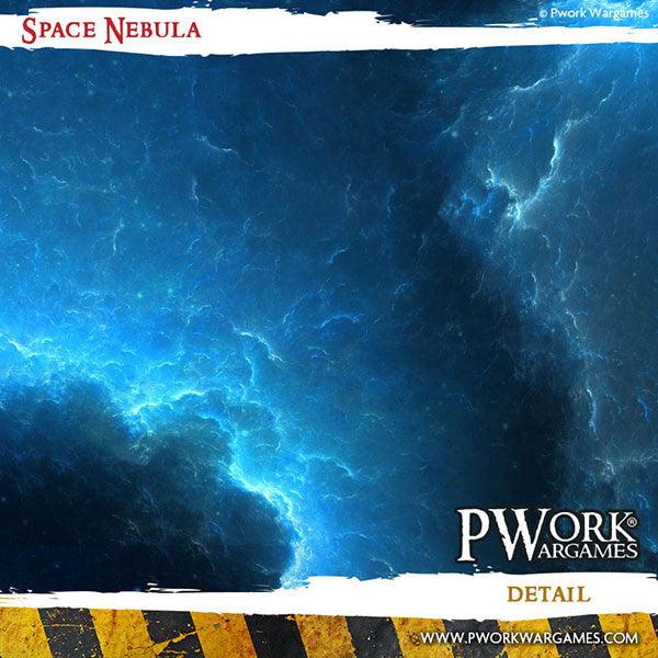 PWORK Wargames - Space Nebula - Wargames Terrain Mat - Pre-Order Online