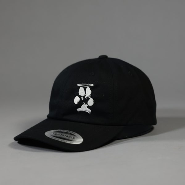 Classic Dad Hat- Black White Discount