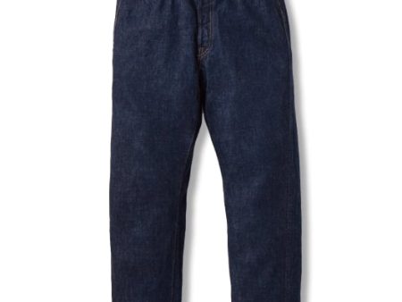 Fullcount 0105 One Wash Wide Straight Selvedge Denim Hot on Sale