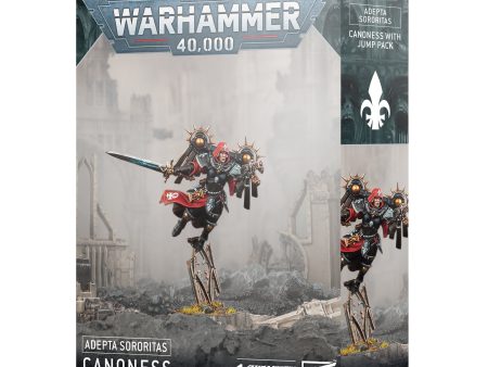 Adepta Sororitas: Canoness with Jump Pack For Cheap