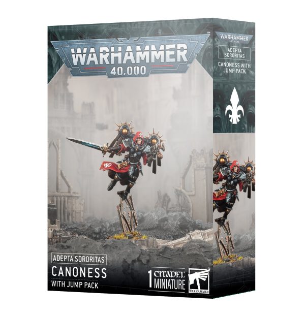 Adepta Sororitas: Canoness with Jump Pack For Cheap