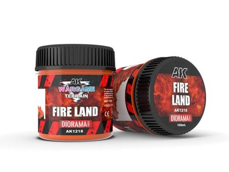 AK Interactive - Terrains - Fire Land 100 ml For Sale