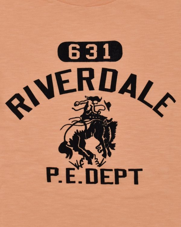 Velva Sheen Apricot Riverdale PE Graphic Tee Fashion