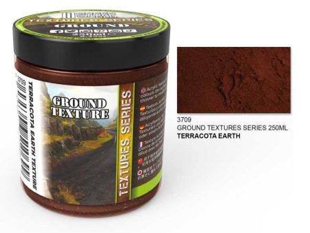 GREEN STUFF WORLD Textured Paint - Terracotta Earth 250ml Sale