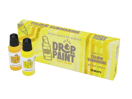 Scale 75 - Drop and Paints - Yellow Submarine Paint Set For Cheap