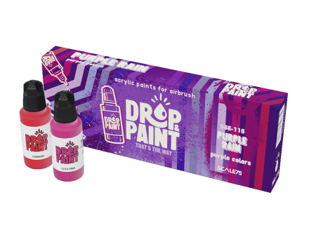 Scale 75 - Drop and Paints - Purple Rain Paint Set Online