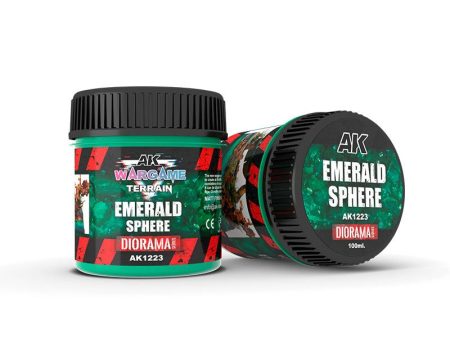 AK Interactive - Terrains - Emerald Sphere 100 ml Fashion