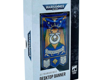 Warhammer 40000: Ultramarines Chapter Desk Banner - Pre-Order Online Sale