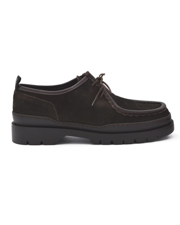 Kleman Major Dark Chocolate Suede Tyrolean Shoe Online