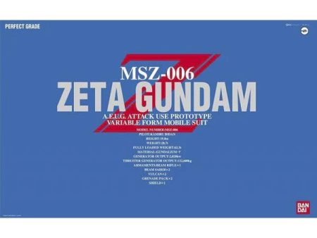 PG 1 60 ZETA GUNDAM For Discount