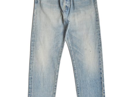 Chimala Vintage Medium Wash Selvedge Narrow Taper Jeans Online Sale