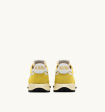 Autry Reelwind Low Sneakers in Buttercup Nylon and Suede Online Hot Sale