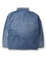 Fullcount Washed Denim Utility Shirt For Cheap