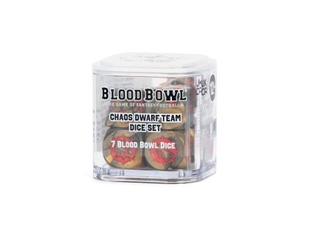 Blood Bowl: Chaos Dwarf Team Dice Online now