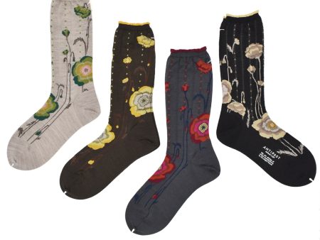 Antipast Bold Bloom Knit Socks Sale