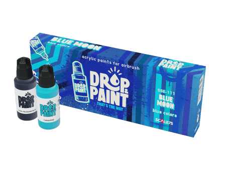 Scale 75 - Drop and Paints - Blue Moon Paint Set Discount