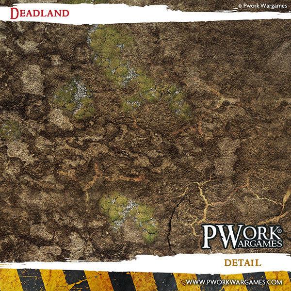 PWORK Wargames - Deadland - Wargames Terrain Mat - Pre-Order Supply