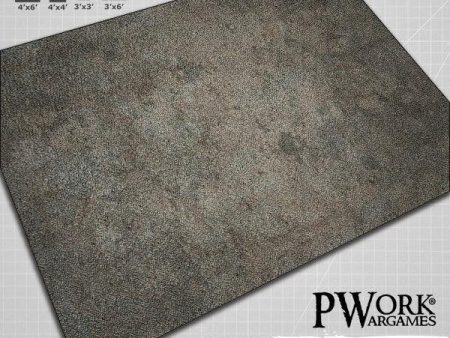 PWORK Wargames - Cobblestone - Wargames Terrain Mat For Discount