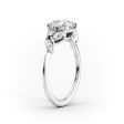 The Melissa Set With A 1.5 Carat Pear Moissanite Supply