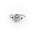 The Melissa Set With A 1 Carat Radiant Moissanite Hot on Sale